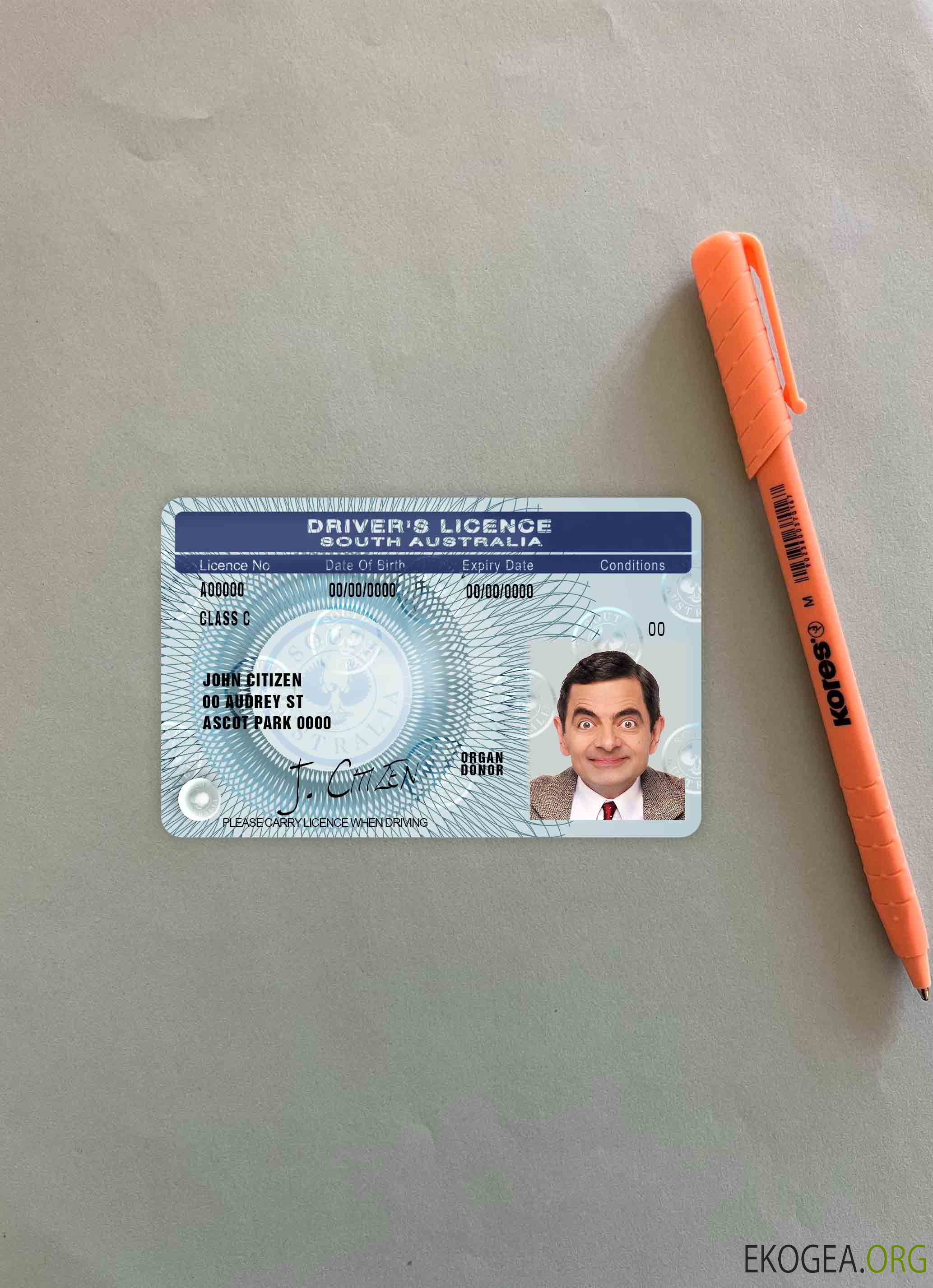 Australie du Sud DL photolook AVANT